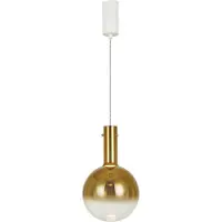 Loom Design Taklampa , dimbara, Guld / mässing, Vardagsrum, Glas