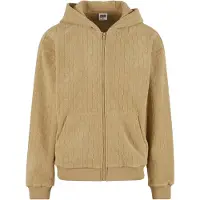 Urban Classics Jaquard Velvet Sweatshirt Med Dragkedja