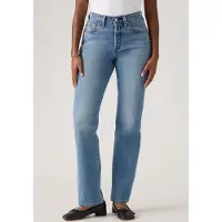 Levi's för kvinnor. 0036A-0002 Jeans 501 Curve blå (32/30), Casual, Bomull, Denim