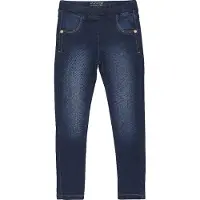 Minymo Jeggings - Stretch Slim Fit - Mörkblå - - 4 år (104) - Jeans