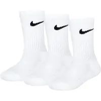 Nike Strumpor - Performance Basic - 3-Pack - Vit - - 27/35 - Strumpor