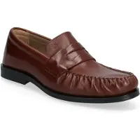 Calvin Klein Theo - Leather Pleated Penny Loafers