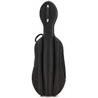 Gear4Music Hybrid 4/4 Cellofodral från svart