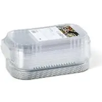 Multi Alu-bricka Ready2Cook 964 ml 234x138x43 mm med Apet plastlock (10-pack)