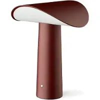 Gejst Bordslampa , Lium, dimbara, Röd, Vardagsrum, Aluminium, Modern