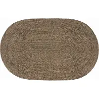 vidaXL Områdesmattor Svart 205 x 305 cm Jute