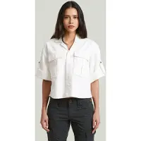 G-Star Boxy Relaxed Shirt - White - Women