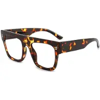 Dote Herr Lyx Vintage Glasögon Minus 0 till 6 Svart Optiska Klara Blått Ljusblockerande Myopi Glasögon för Man Myopia -6