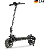 IScooter V5 Pro ABE Stadselsparkcykel 500W Motor 48V12.5Ah Batteri 150KG Last 10 Tum Terrängdäck Vuxen Allterräng E-scooter