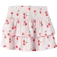Name it Kjol 'NMFVIGGA' ljusgrön / pastellrosa / karminröd / melon