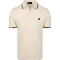 Fred perry Polo Twin Tipped 3600 Ecru 84A Off-White Storlek