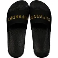 Superdry Premium Metallic Pool Tofflor