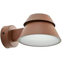 LUCANDE Utomhusbelysning , Moena, Brun / rost, Aluminium, Modern