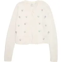 Lindex Kofta jade / ljuslila / rosa / off-white