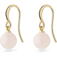 Pilgrim Örhängen 'Goldie' guld / rosa