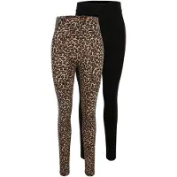 Only Tall Leggings 'ONLLIVE LOVE' sepia / cappuccino / svart