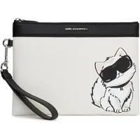 Karl Lagerfeld Plånbok ' Ikon Choupette Beutel ' vit