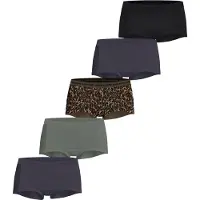 Björn Borg Everyday Cotton Boxer Shorts 5-pack Svart, XXL