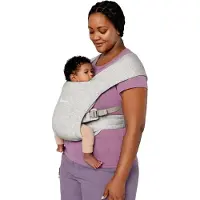Ergobaby Bärsele - Embrace - Soft &amp; Snug Knit - Grå - - One Size - Bärselar