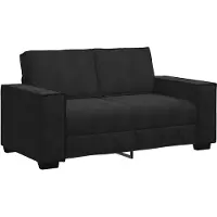 vidaXL 2-sitssoffa ljusgrå Svart 160x78x84 cm sammet