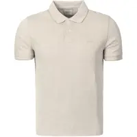 Gant 2Tone Piké Pikétröja Ecru Beige Storlek