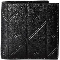 Calvin Klein Full Grain Leather Rfid Trifold Wallet