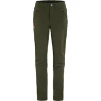 Fjällräven Women's Abisko Trail Stretch Trousers Deep Forest
