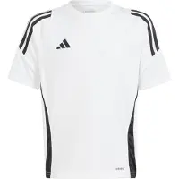 Adidas Tränings T-Shirt Tiro 24 - Vit/Svart Barn, storlek 128 cm