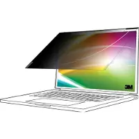 3M BPNDE006, 36,8 cm (14.5), 16:10, Bärbar dator, Privatfilter för ramlösa datorskärmar, Bländningsskydd, Avskildhet