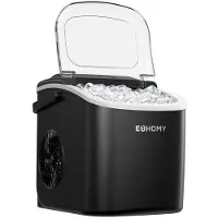 Euhomy IM001 iskubsmaskin, 1,2 l, 12 kg (svart)