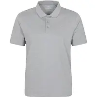 Mountain Warehouse Cordyline - Polotröja med textur för herrar (Grått)