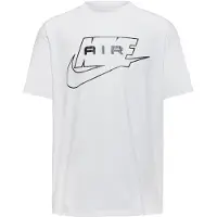 Nike T-shirt 'AIR' svart / vit