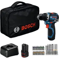 Bosch Gsr 12v-32 + 2 Bat 2.0+ 24 Ac+ Mal Lona Elektrisk Skruvmejsel