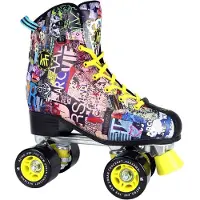 KRF Retro Fashion Art Roller Rullskridskor