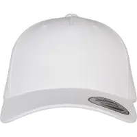 Flexfit Yp Classics 5-panel Premium Curved Visor Snapback Cap Vit Man