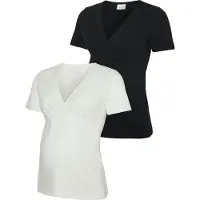 Mamalicious Kerrie Tess Maternity T-shirt Med Korta ärmar 2 Enheter