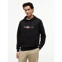Tommy Hilfiger Flag Graphic Terry Drawstring Hoody
