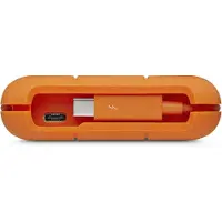 LaCie Rugged Secure STFR2000403 - Hårddisk - krypterat - 2 TB - extern (portabel) - USB 3.1 Gen 1 (USB-C kontakt) - 256 bitars AES - med 2 års Rescue Data Recovery Service-plan