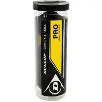 Dunlop 700110 Squashball PRO Rör 3st
