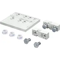Rittal 8105.245, Sidpanel, Stål, Grå, 2 styck