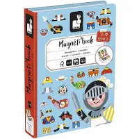 Janod Boy''s Costumes Magneti''book, 3 År, Kartong, Blå