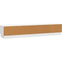 vidaXL TV-skåp Vit högglans 147 x 34,5 x 27 cm Konstruerat trä