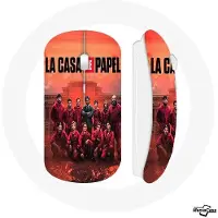 CAPACHEAP Souris La Casa De Papel Masque Sans Fil