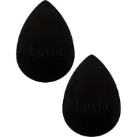 Luvia Cosmetics Make-Up Blending Sponge Set Black Sminksvamp 2 st