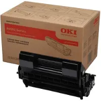 OKI 09004462 svart trumma/toner hög kapacitet (original)