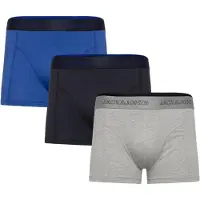 Jack & Jones Boxershorts JACCOOPER SOLID TRUNKS X3 man - Flerfärgad - EU L