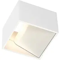 SLV Vägglampa , Vit, Vardagsrum, Aluminium