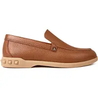 Valentino Rockstud Slip On Loafers