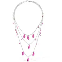 Isabel Marant Étoile Halsband med glänsande löv i metall