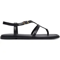 Tommy Hilfiger Leather Strap Toe Post Sandals